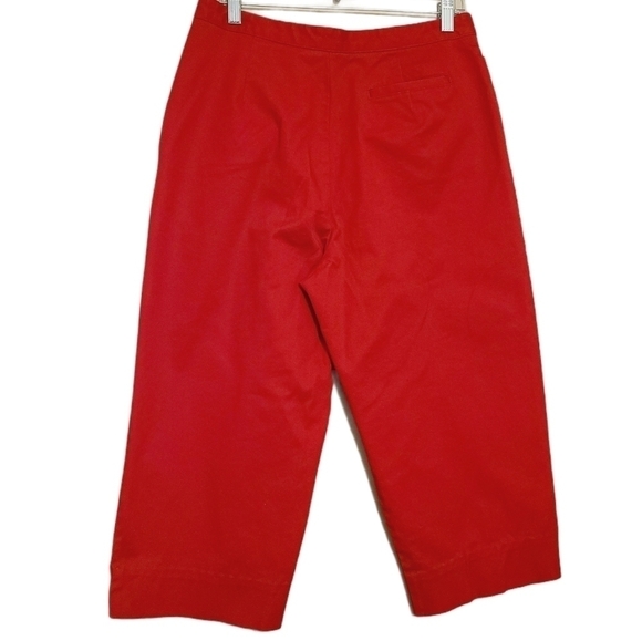 Duckhead | Women's Red Cropped Athleisure Capri Pants (Size 12) - Picture 10 of 10